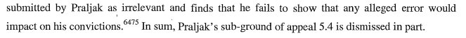 MiseticLaw's tweet photo. (3/3) My quick read of the ICTY judgment in the #Prlic case:  the Appeals Chamber did not disturb the Trial Chamber's findings on Tudjman because, even if the Trial Chamber was wrong about Tudjman, it would not have impacted the responsibility of the 6 Accused: https://t.co/9IBIBqVHeG