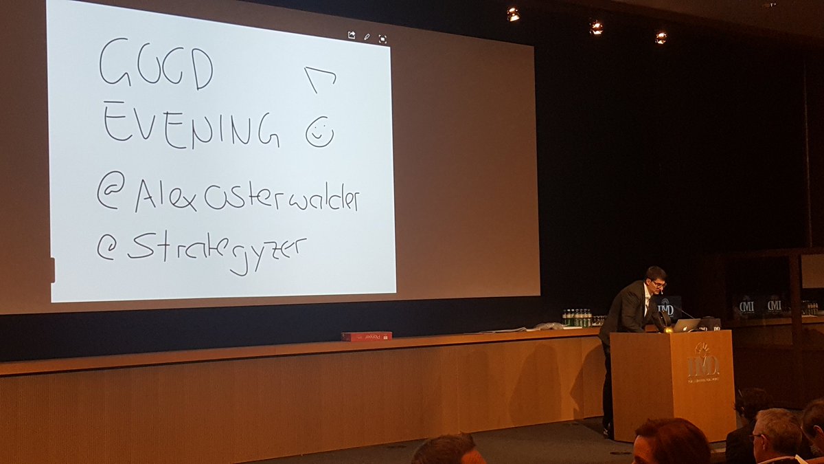 daniel_rodellar's tweet photo. @AlexOsterwalder @IMD_Bschool Good evening Alex ! ;-) https://t.co/6rU7zABO6q