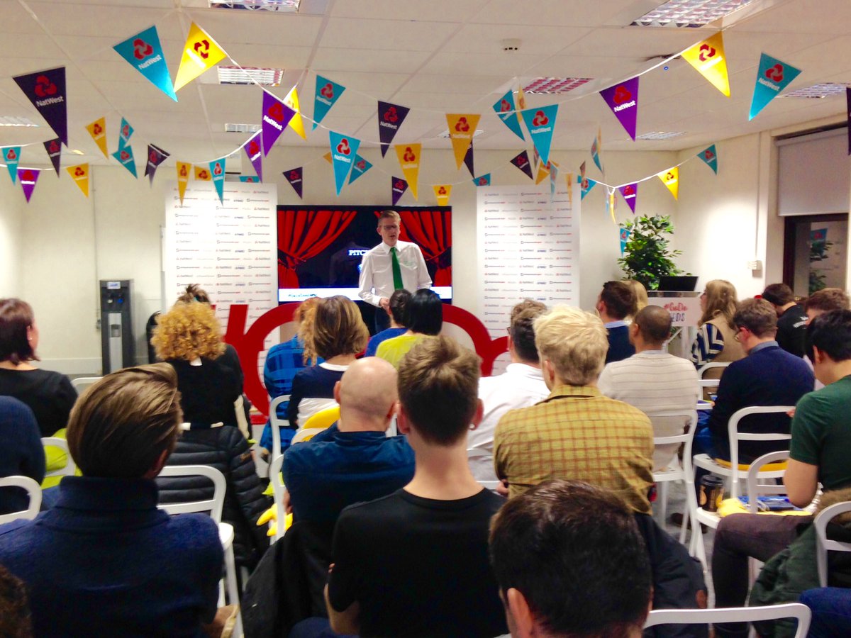 NatashaBEvans's tweet photo. Event night is back!! Great pitches and buzz in the Leeds Hub @Team_JWA @Dan_ESpark @LornaBlackett https://t.co/NvOgAGAUkF