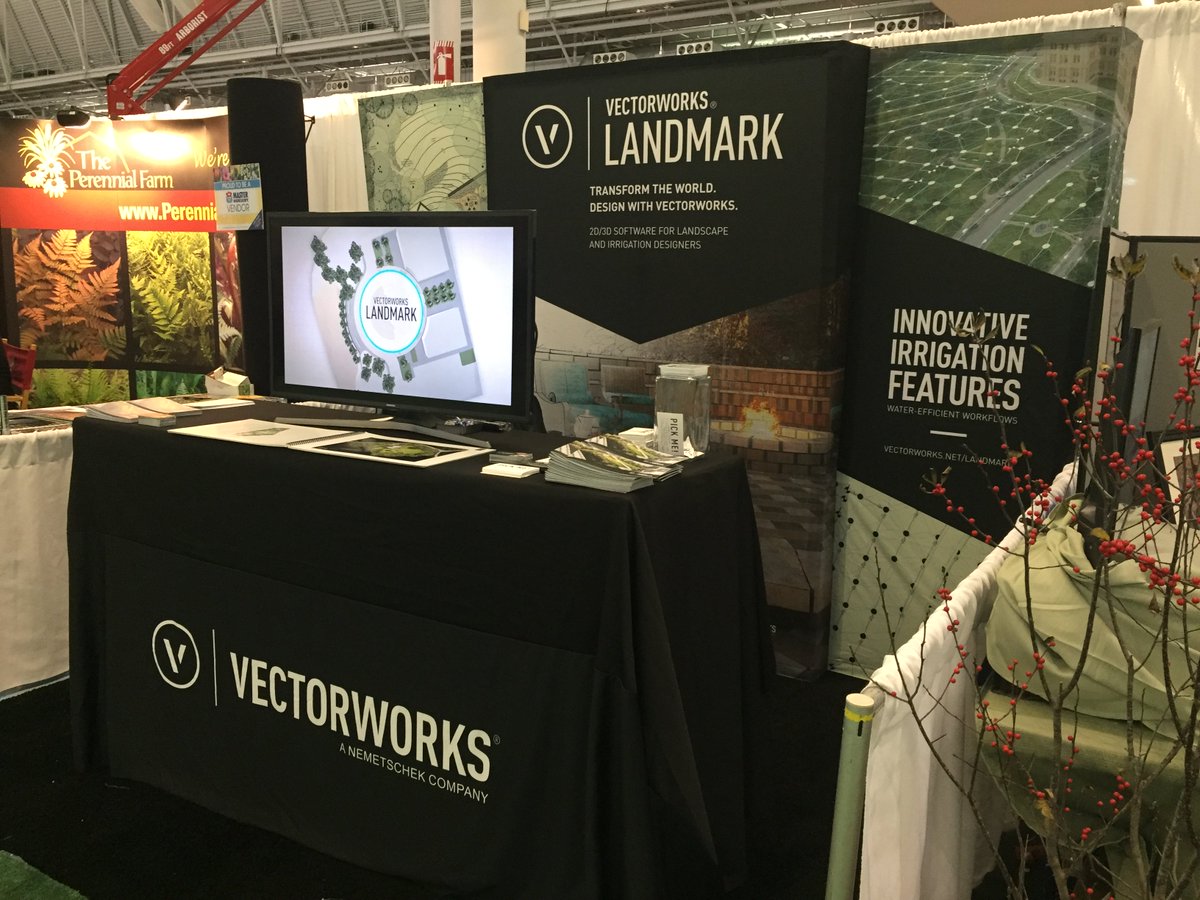 Vectorworks's tweet photo. Delve into updated terrain modeling features & other industry-driven enhancements in #Vectorworks2018 at #NewEnglandGrows is in booth 1435. https://t.co/vtBcknKiHf