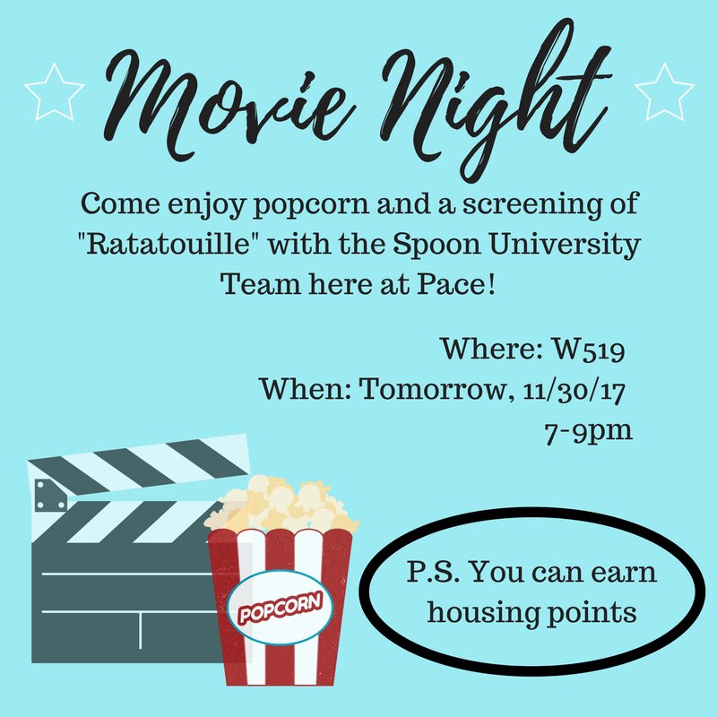 Tomorrow is movie night!! See you there!