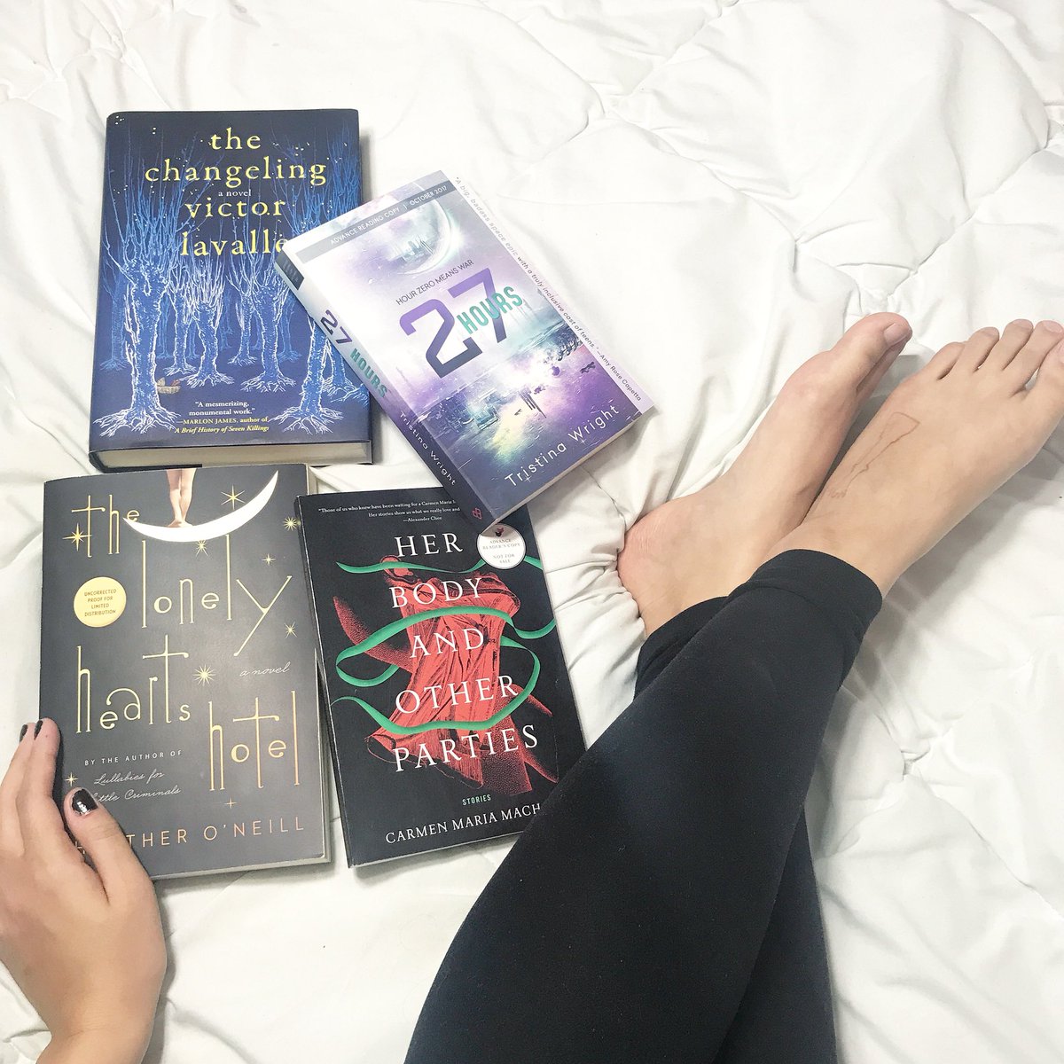 musemonthly's tweet photo. I’m starting to think about my favorite 2017 releases. These are just a few (cuz I can’t find my copy of Daisy Johnson’s Fen and I’m genuinely upset) - did you have any standout favorites this year? https://t.co/73RIB9MeYj