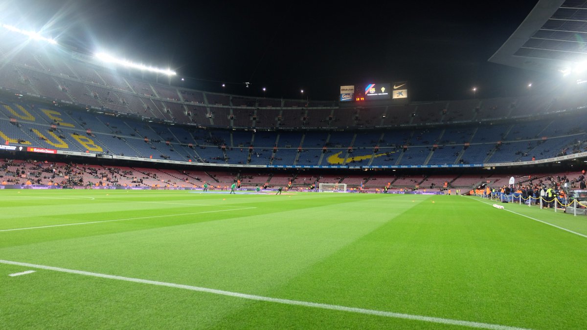 realmurciacfsad's tweet photo. PREVIA | 📸 #BarcelonaRMU #campnou 
#CopaDelRey https://t.co/fjH2CUU95f
