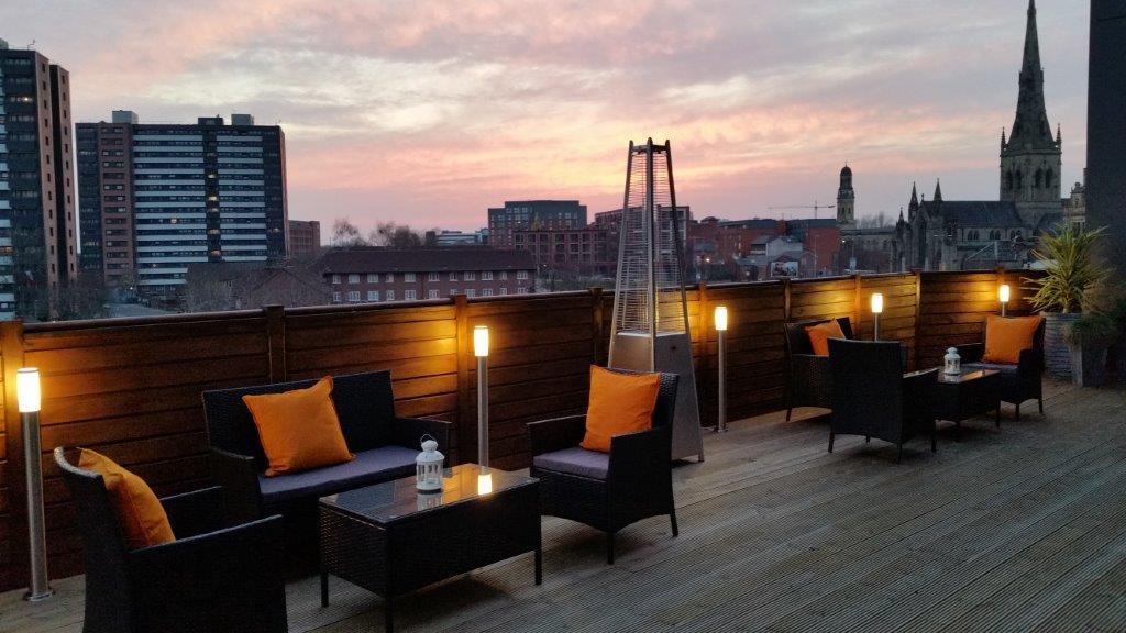 Roof terrace, cocktails and canapés #ThirstyThursday <a href="/AinscowThe/">The Ainscow Hotel</a>