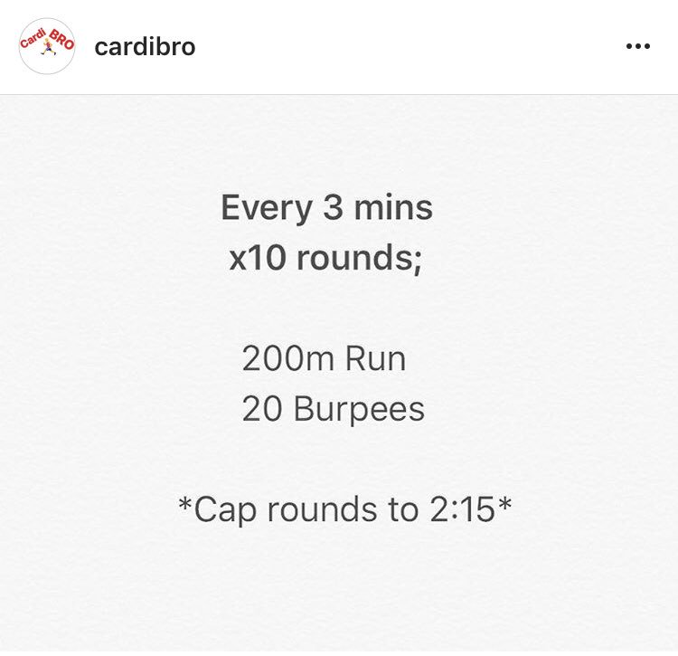 Bamboocha77's tweet photo. Tonight’s #track session with @KahunaBaby was curtesy of #cardibro #running #burpees #training #fitness #wedontquit #dontbreakthechain #paytheman #hardworkpaysoff #HWPO #CrossFit #CrossFitDad #hstl https://t.co/6kkX0WGvpg