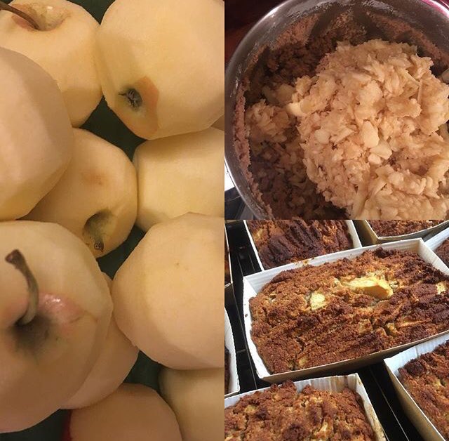 🍏🍎🍏🍎🍏🍎🍏🍎🍏🍎🍏🍎
1.5 apples in our #AppleCake no substitutes just real ingredients 👍

#Paleo #GlutenFree #DairyFree #RefinedSugarFree