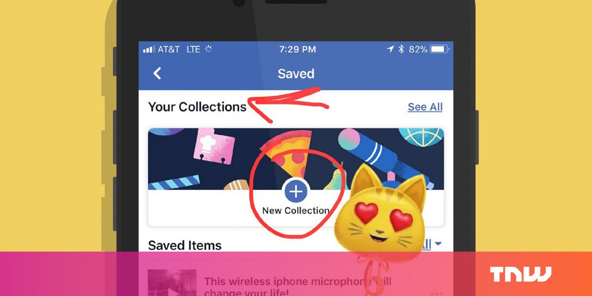 owenvideo's tweet photo. Facebook's testing an Instagram-style ‘Collections’ feature for saved posts. I ❤️ This and I need it! #facebookpro. H/T @MariSmith https://t.co/KO2psLIifO https://t.co/BIyU9H3ZlZ