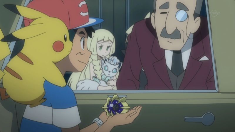 JVCom's tweet photo. Voici Sacha qui porte un Cosmovum, un Pokémon légendaire.

Vous vous en foutez ? C'est normal. Mais sachez que selon le Pokédex, ce Pokémon pèse... 999,9kg.
#SachaLeGoMuscu https://t.co/HqTamww8t1