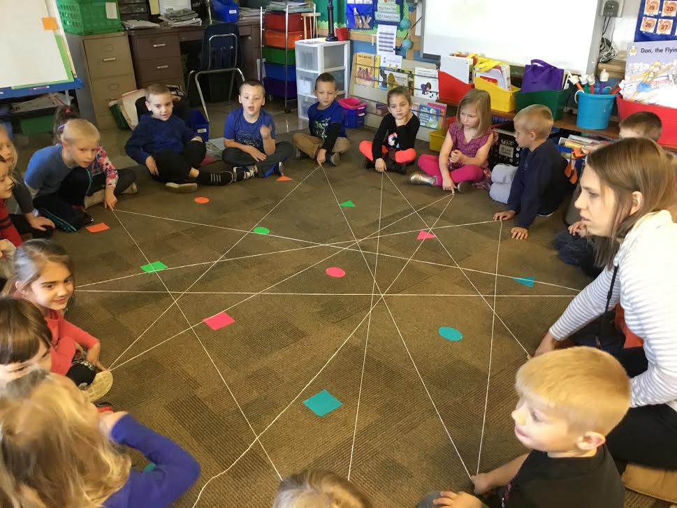 MEWolves's tweet photo. Kindergarteners listened to a word, broke the word into syllables and showed how many syllables by putting their hand under their chin #weboflearning https://t.co/Cu7cE2ZAoE