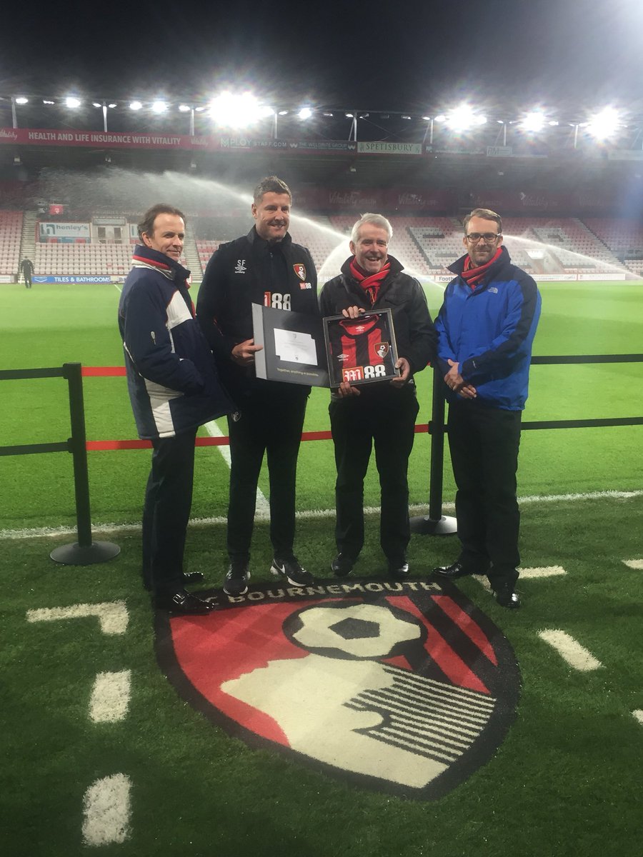 AFCBusiness's tweet photo. Delighted to be joined by todayโs #BOUBUR #MainMatch sponsor #Goadsby. Thank you for your support. We hope you have a great evening #afcb https://t.co/wLZl9c0EKQ