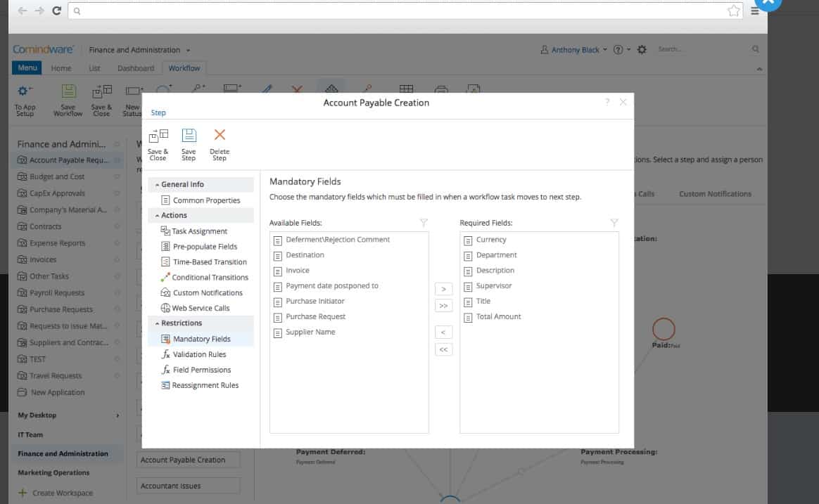 PredAnalytics's tweet image. Comindware Tracker bit.ly/2v4lUtS #WorkflowAutomationSoftware #BISoftwareReview #WorkflowAutomationSoftware