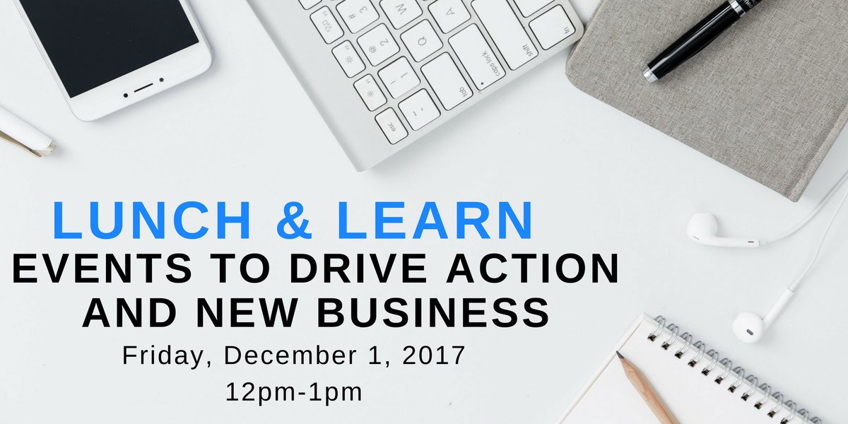 KTownChamber's tweet photo. There are still a few spaces left for Friday's #LunchandLearn on Events to Drive New Business! Sign up at https://t.co/nXqBu8bbdZ @SweetSpotAcadmy https://t.co/iUAxfpEMGP