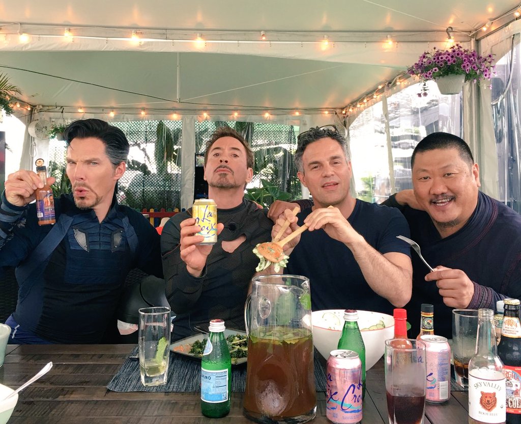 partygirlu2's tweet photo. i love my PHD squad #InfinityWar https://t.co/EvvhVkHjtU