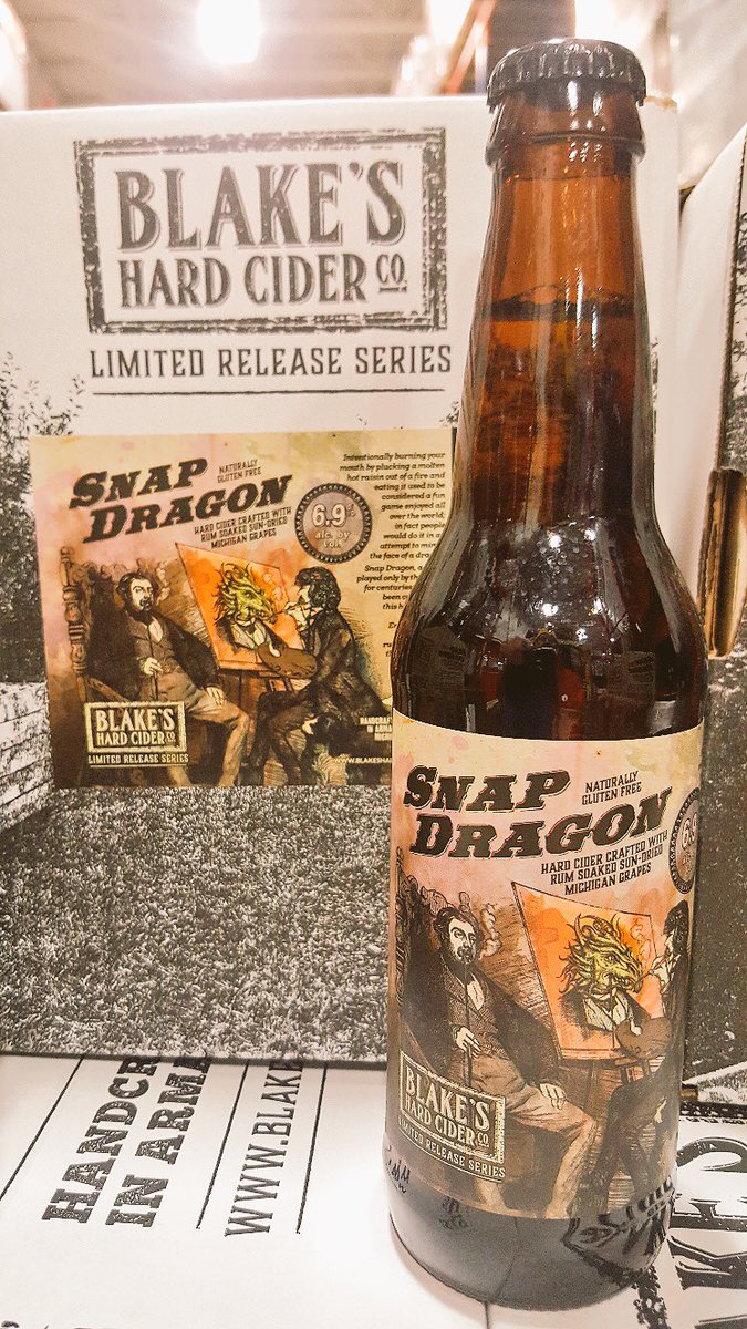 WIDistributors's tweet photo. #FreshOfftheDock: @BlakesHardCider Snap Dragon 🐉😋 https://t.co/M5lcrbSsab