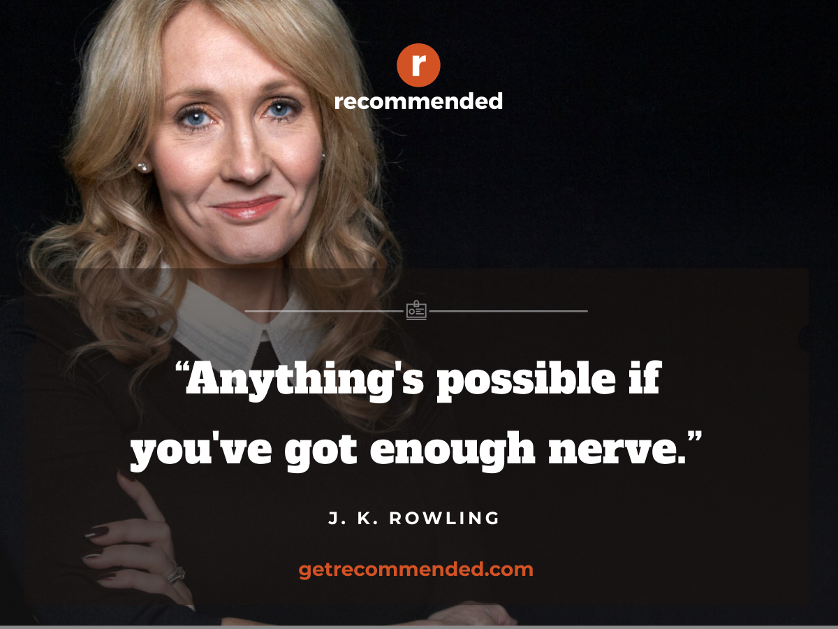 getrecommend's tweet photo. Are you BRAVE? Got nerve? RT if you jumped a hurdle recently 🏇 + SHARE how you pushed your limits! #NoLimits 📣#Quote: @JKRowlingss https://t.co/o14Y3NHZYb