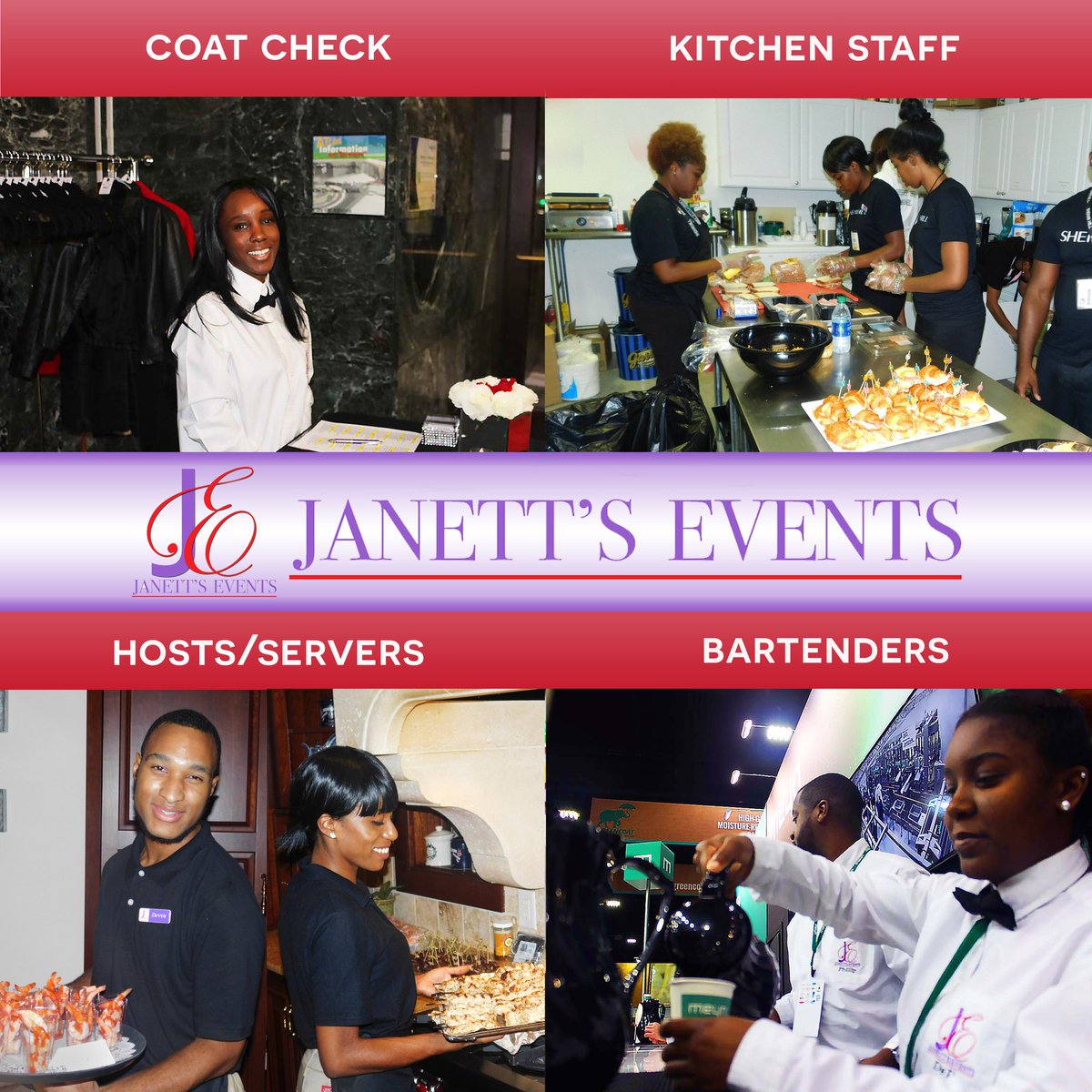 Janetts_Events's tweet image. We offer Kitchen Staff, Servers, Bartenders and more! janettesevents.com
#Atlantastaffing #Atlstaff #Atlanteventstaff #Atlantwaitstaff.