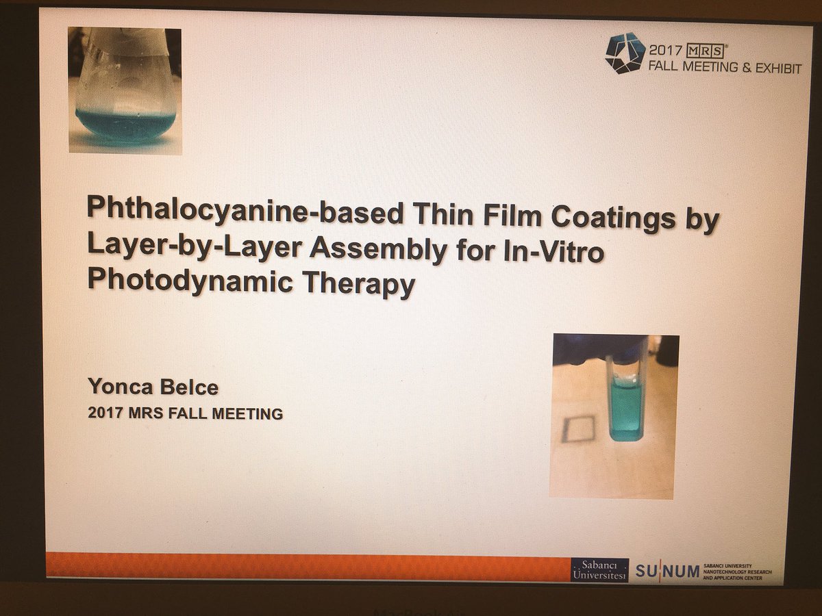 YoncaBelce's tweet photo. It's time to present at #f17mrs in the Polymeric Biomaterials for Regenerative Engineering session @Materials_MRS https://t.co/x1TmBkU9lc