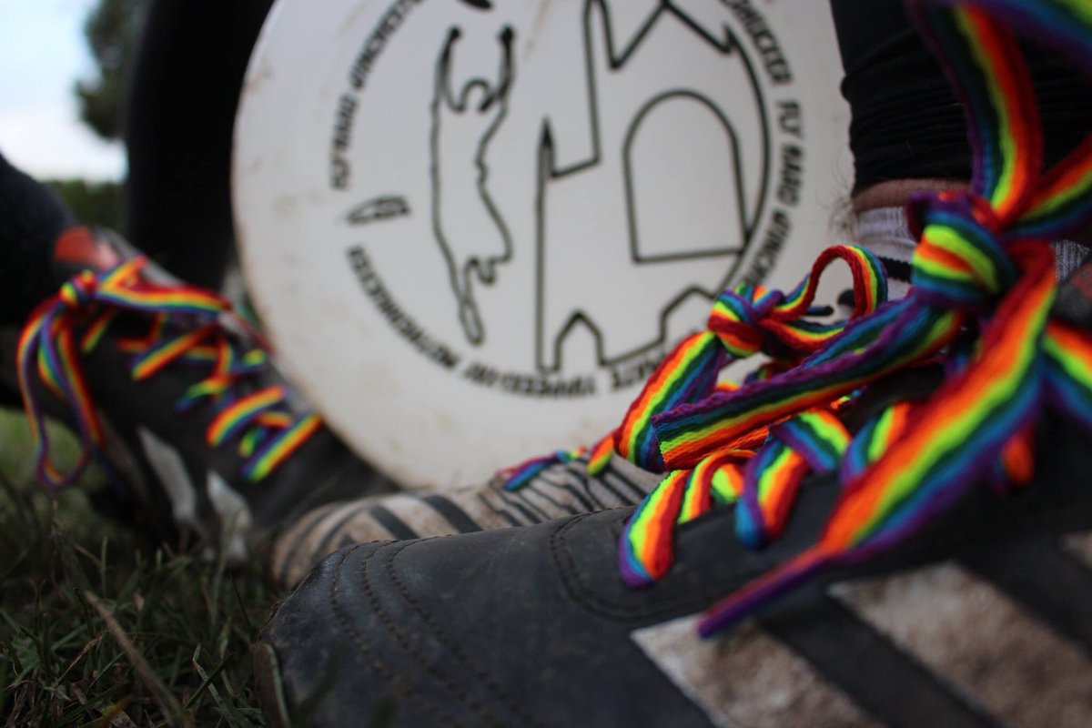 Fly Hard showing their support for the Rainbow Laces Campaign! #LaceUpWinch #RainbowLaces 🌈💕