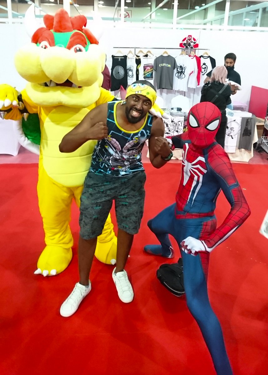 XzitThamer's tweet photo. Bowser and Spiderman @ignkuwait https://t.co/4AWOWZ6Zv6