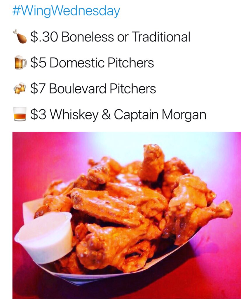 BrothersBar_KU's tweet photo. Retweet for a chance to win FREE WINGS, every Wednesday, until the new year! https://t.co/aoYIm90ZJt