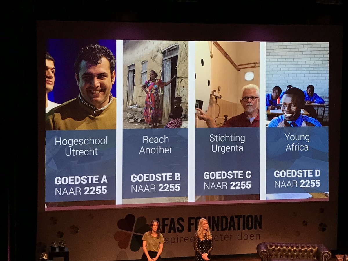 AFASFoundation's tweet photo. Het stemmen is begonnen! Wat een ontzettend ingewikkelde keuze moet er gemaakt worden. Wie gaat het worden? #goedstedoel #afasfoundation https://t.co/CINn1Mka2M