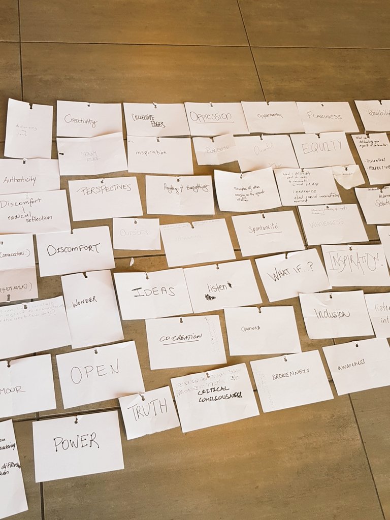 AndreVash's tweet photo. Thank you #SparkExchange for holding brave spaces for our internal questions and external quest. #love #Courage #Respect #honesty #humility #wisdom #Truth #socinn #Reconciliation #SiGSunset https://t.co/31oykQr9au