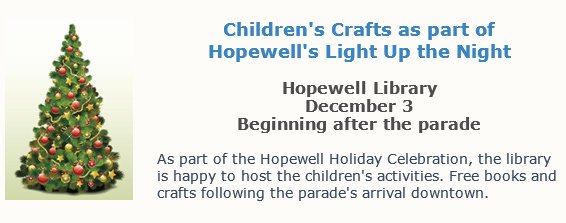 HopewellOOY's tweet photo. Children's crafts at Appomattox Regional Library System this Saturday during Light Up the Night! https://t.co/mxaUzkqCUh