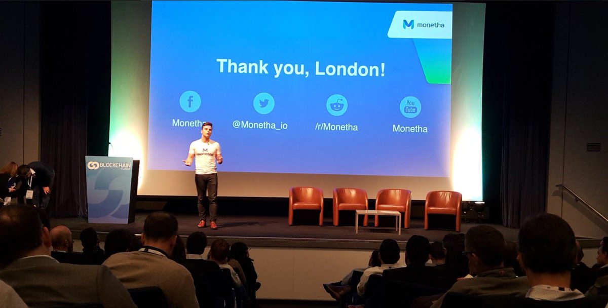 Monetha_io's tweet photo. A great day full of attention for our product in London Blockchain Summit. You’ll find out more details about the conference on Monday’s week in review! $MTH #TeamMTH https://t.co/mB1edR1iNi