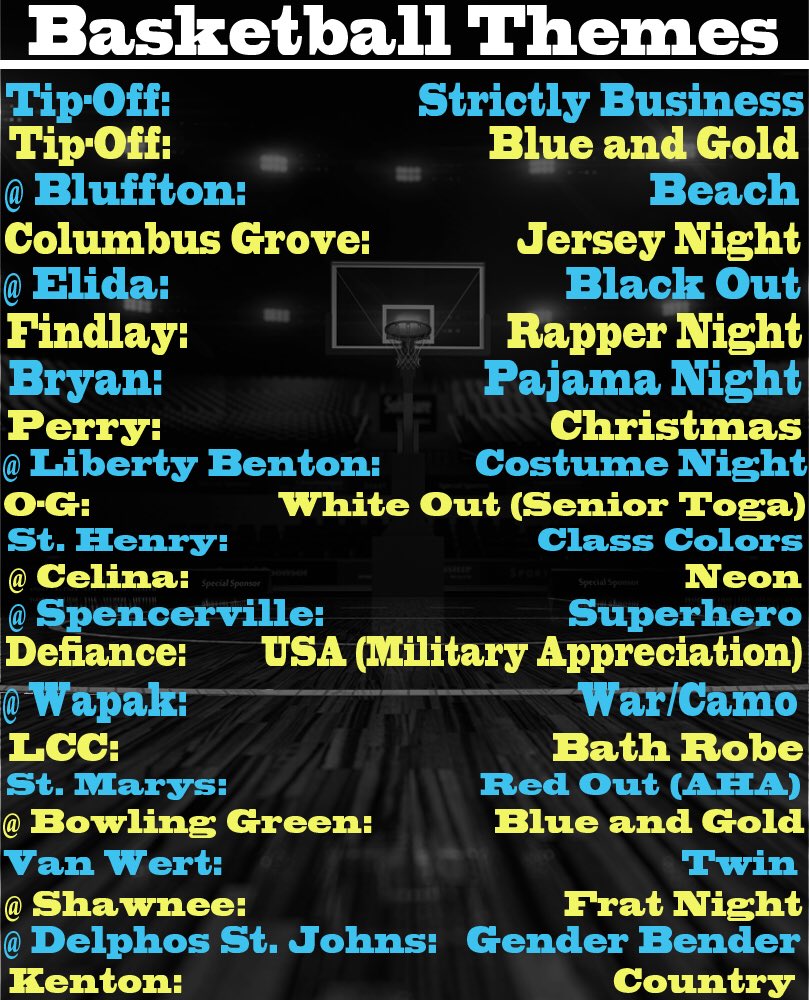 BathHS_PawPrint's tweet photo. 2017-18 Basketball Themes 🏀 https://t.co/kvugRHoOod