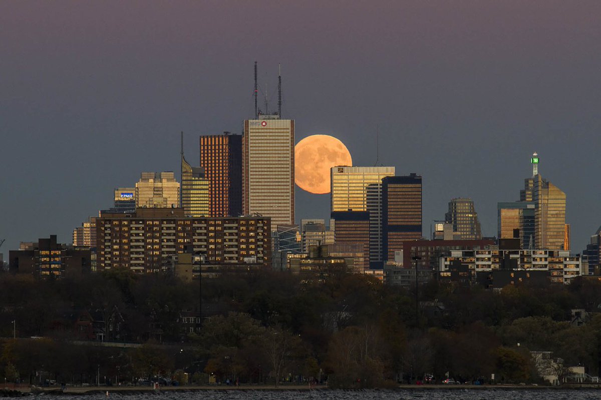 blogTO's tweet photo. An epic triple supermoon is set to rise above #Toronto skies this weekend https://t.co/VoMWhOBb7Q https://t.co/z1aqV9cj5T