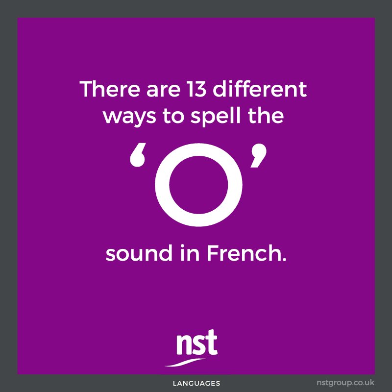 NSTLanguages's tweet photo. A fun fact for your #French language pupils... #MFL #mfltwitterati #LanguageLearning #DoYouKnow https://t.co/Ca8Y6bY67B