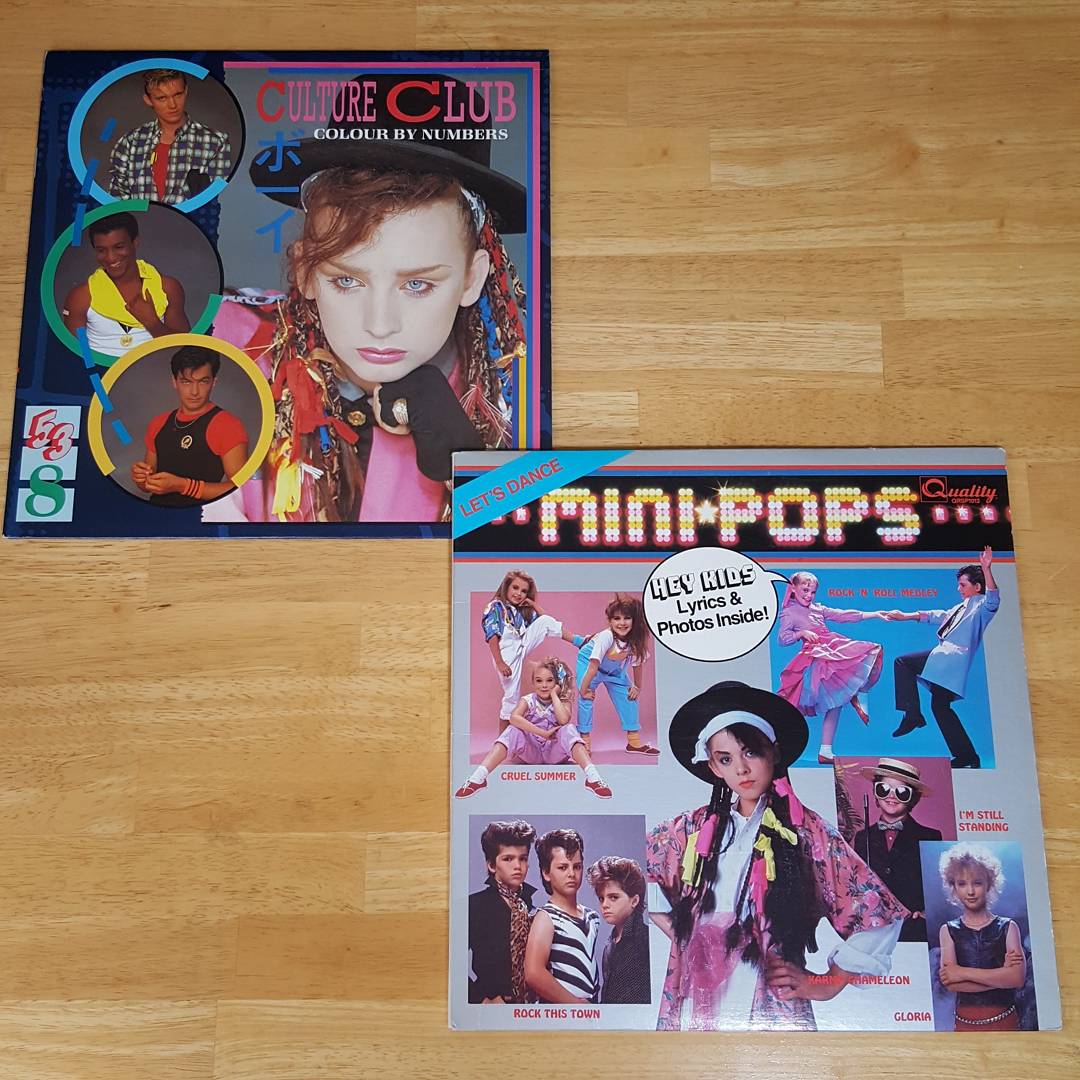 WooWork's tweet image. Boy George maintained his boyhood appearance for the longest time. #KarmaChameleonConsistency