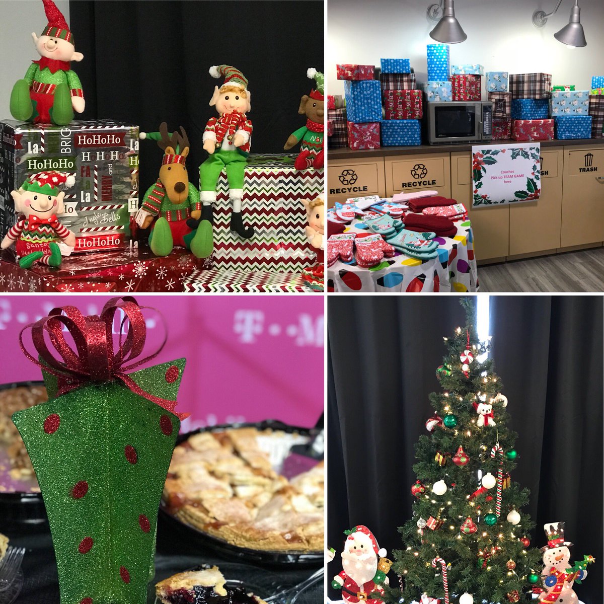 NanCT74's tweet photo. #Dreamfield #HolidayCelebration #ThankyouFrontline #FrontlineFirst #PieAlways #1HR #MyUnCarrierLife #FullTummiesMakeHappyPeople @Drew_Williams00 @SHarrisDF @michellepastor @DerekTackkett @StaciaWoolley @rdd0613 https://t.co/odYJHczsvN