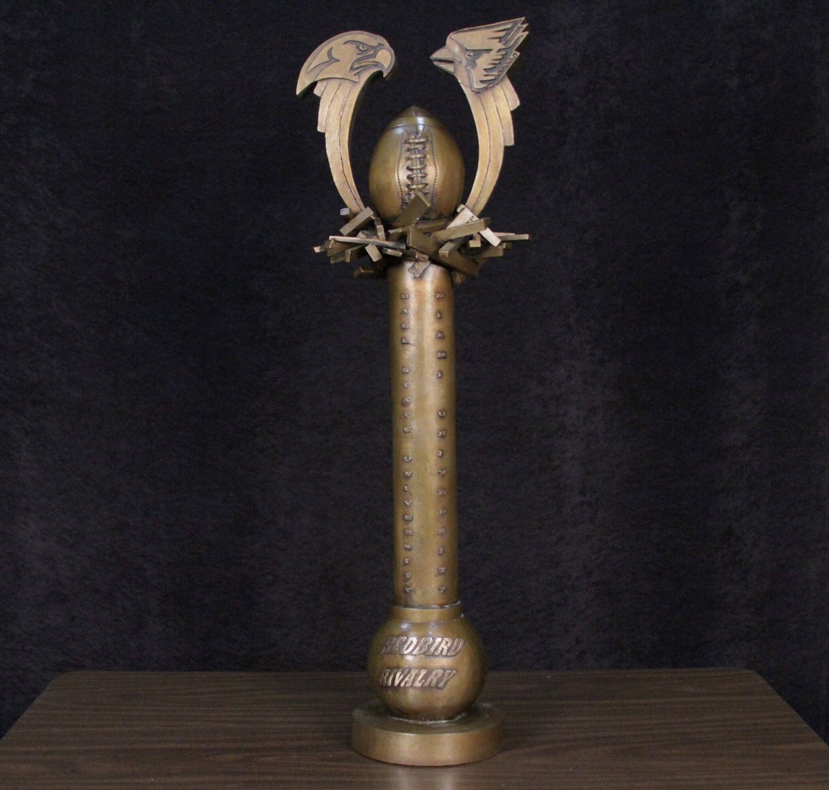 CLynchbo's tweet photo. All MAC football selections: @BallStateFB 4 @MiamiOHFootball 4. (Congrats to @Winbush98 @ferdjvy @PalazetiV75 and @Malikforpres)

We should get the trophy on alternating weeks. Our girlfriends think its neat. #RedBirdRivalry #MiamiStillSucks #ChirpChirp https://t.co/k5PmGWEKqW