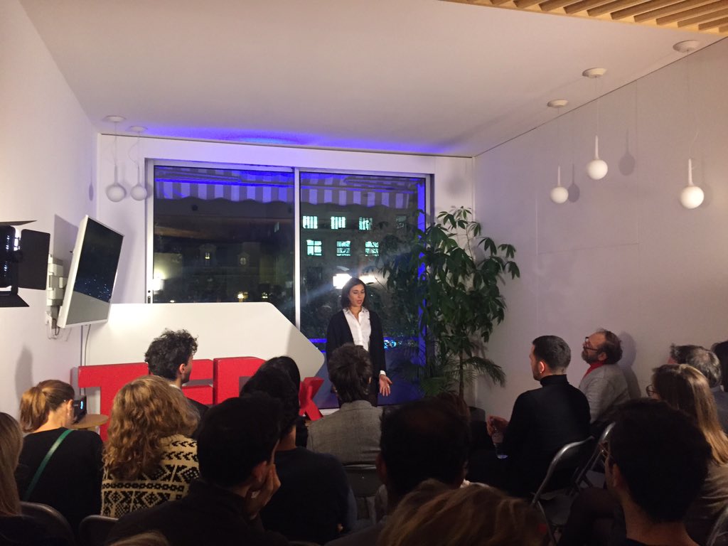 <a href="/AzanSarah/">Sarah Azan</a> est speaker ce soir pour @TEDxParis "Comment les idées naissent-elles?" #tedx #speaker #conference #talk #startup