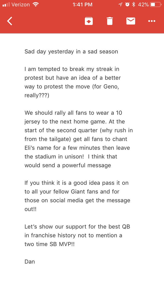 kelvecc's tweet photo. RT and get this out there!!! #SupportEli #MyQB10 #Respect https://t.co/YoLGxKwUz1