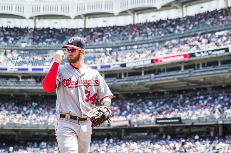 BleacherReport's tweet photo. Bryce Harper and Aaron Judge in the same lineup? How the Yankees can make it happen ➡️ https://t.co/wTU5oFSF9a https://t.co/KcZvgXyAcH