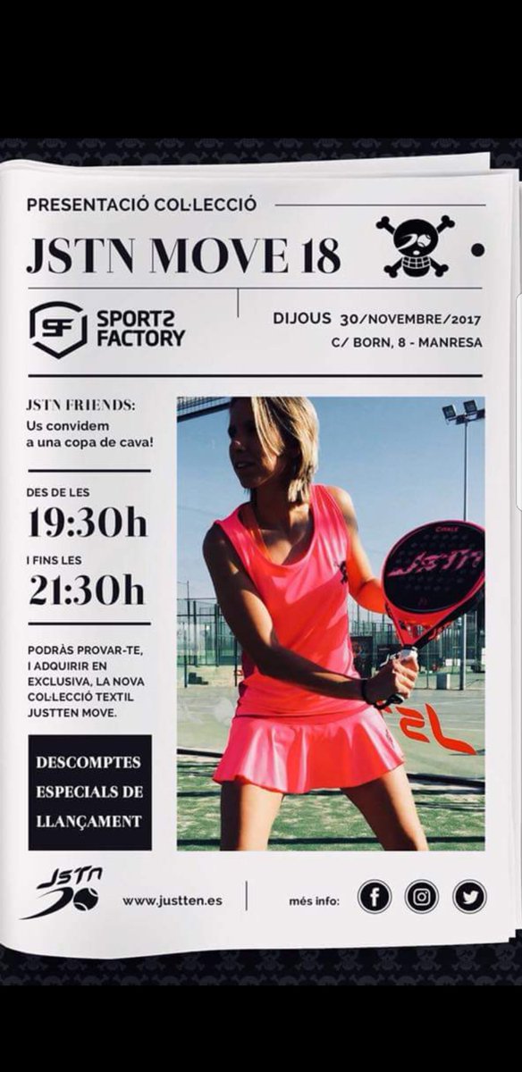 manaserv77's tweet photo. Mañana será un gran día!!!!Presentación #colección textil de @Justtenpadel .... #espectakular #textil #☠ #justtenpadel Sois muy 🔝🔝🔝 #justten https://t.co/tOtDKeaIsr