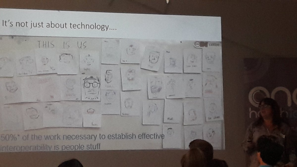 INTEROPenAPI's tweet photo. '50% of the work necessary to establish interoperability is people stuff'
@amandaneylon @NHSDigital
Talking at tonight's event in #Leeds
#oht17
#datasaveslives https://t.co/Kpw4qctABD