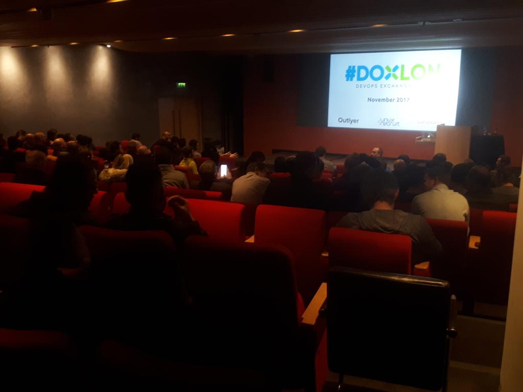 BillyRecruit's tweet photo. #DOXLON #35 November 2017 about to kick off. Some great talks lined up tonight. If you've missed out this evening then please do join us in 2018! https://t.co/DzZnahY6NE