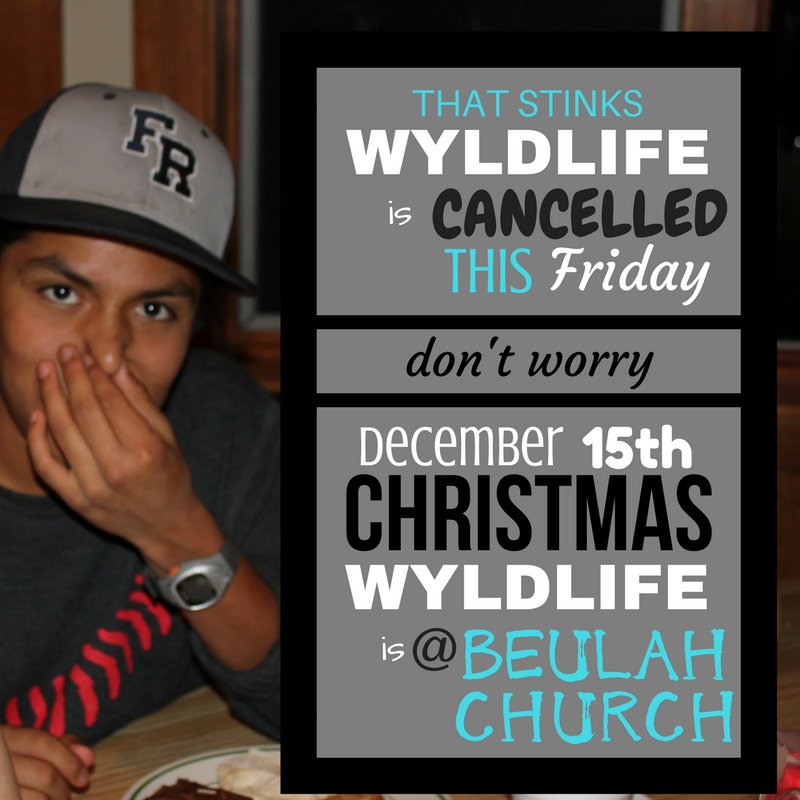 hebronstudent's tweet photo. See you on December 15th for the Christmas Skate Party!  WyldLife is CANCELLED this Friday. https://t.co/zmnkNygioO