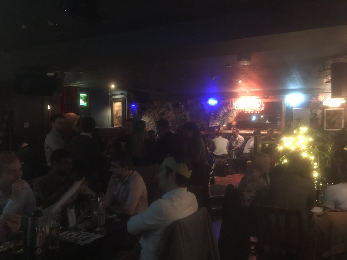 Lewispshubbard's tweet photo. Full House for the @ACE_Updates Lon&amp;SE #ProgressNetwork CHRISTMAS QUIZ!!! https://t.co/Ll2Bczwz8o