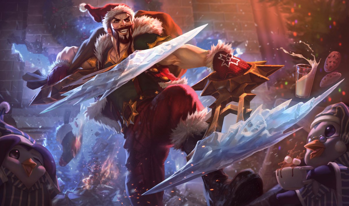 Resultado de imagem para draven noel splash art