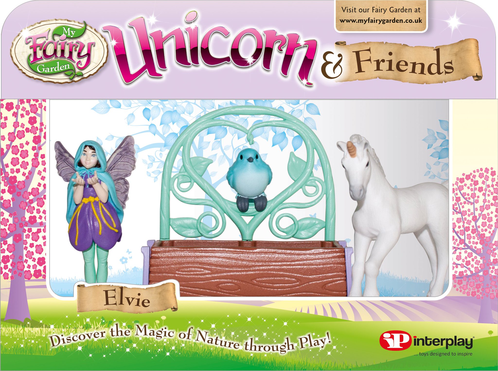 my fairy garden unicorn meadow grow & play set