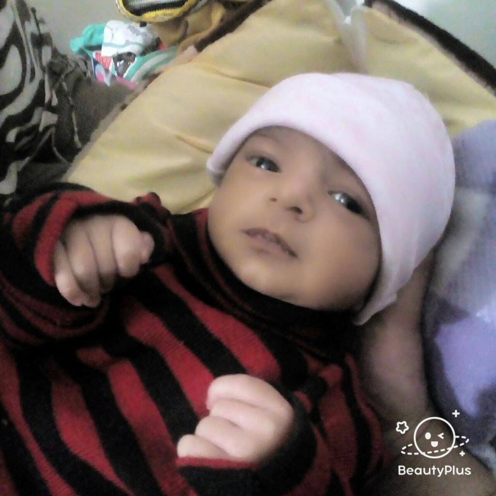 TheIqraAwan's tweet photo. My sweet little cousin !!!
#Just20DaysOld !!!!
Mujay to uthatay hua bhi dr lgta hai 😊
#ChotaPacket 😍Love you mere jan !!!😘 https://t.co/Ha6Vspzny2