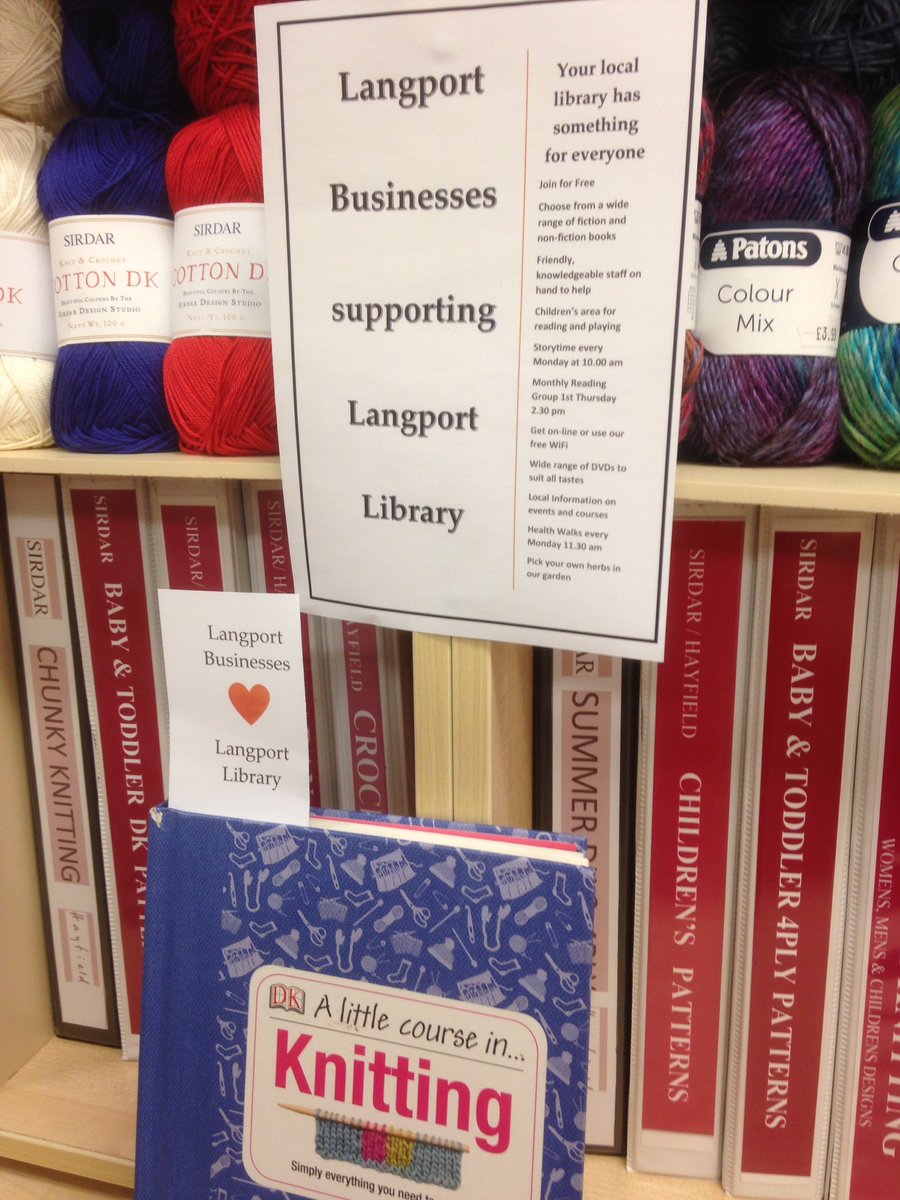 EnsorsYM's tweet image. Support #LangportLibrary local businesses show their support for this valuable service. #WhereItsTo #Langport #Library - we don&apos;t want to loose it!