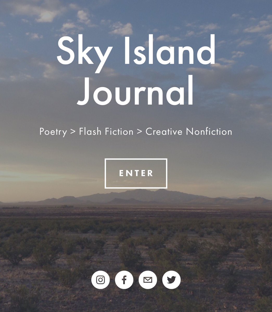 Sky1sland's tweet photo. We are thrilled to be featured among other fine literary journals on The Association for the Study of Literature and Environment (ASLE) website!  Many thanks!  https://t.co/nPxKOw3tej https://t.co/XEiL5nM4TH