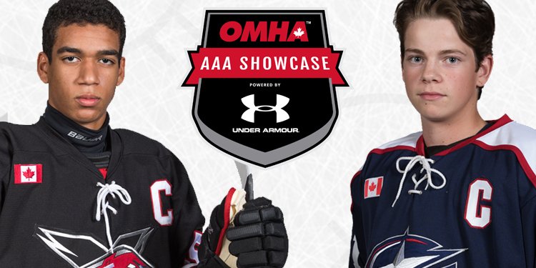 HometownHockey's tweet photo. The Next Ones showcase their talents this weekend at the #OMHA Minor Midget AAA Showcase powered by @UnderArmour. Everything you need to know: https://t.co/au4cAIZSTH https://t.co/uP2gdA93Wk