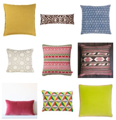 10 ACHINGLY STYLISH CUSHIONS patternspy.com  <a href="/Korla_Home/">Korla Home</a> <a href="/TheRugCompany/">The Rug Company</a>
