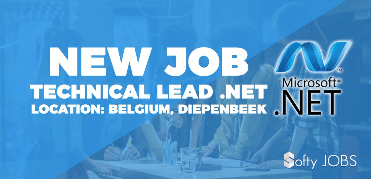 SoftyJobs's tweet photo. ★ NEW JOB ★ Technical Lead .NET in Belgium (Diepenbeek) MORE INFO: https://t.co/gD0vEzHrTO
#net #ASPNET #developer #programming #belgium #recruitment https://t.co/D0XQPEQxgY